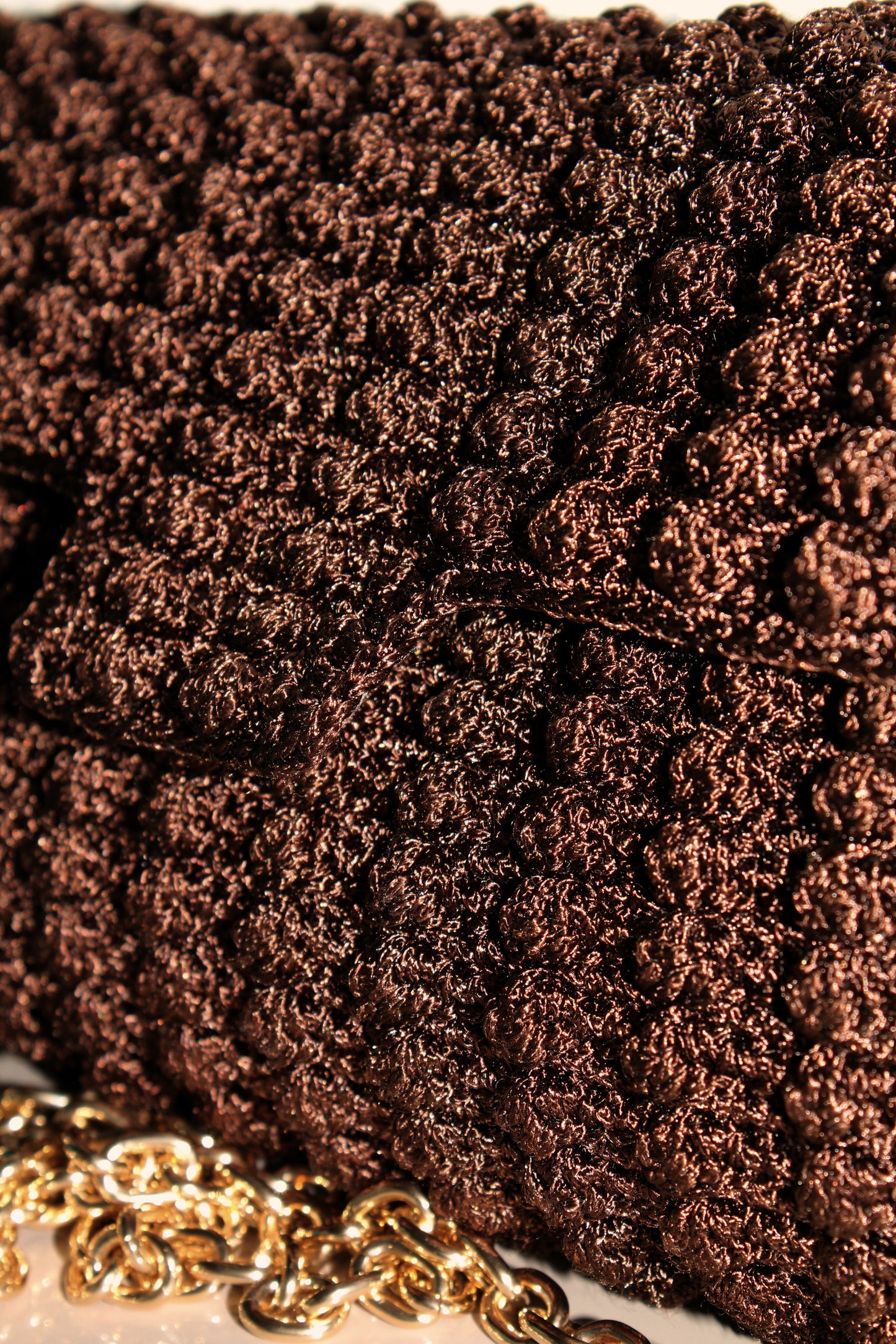 MILANO CLUTCH CHOCOLATE