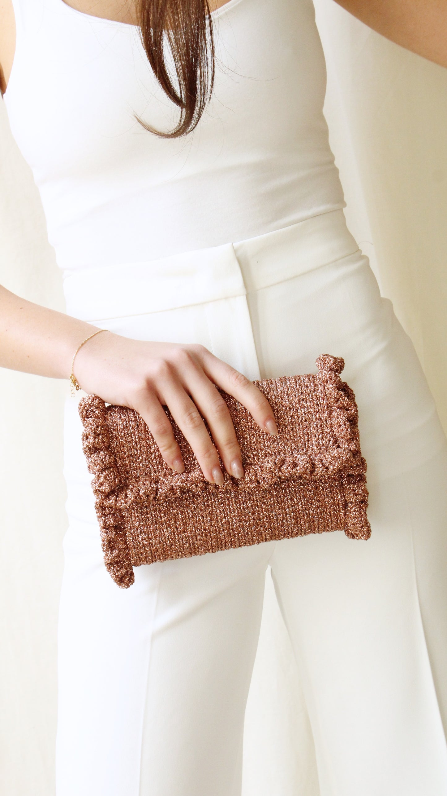 MINI VENEZIA CLUTCH PERLA