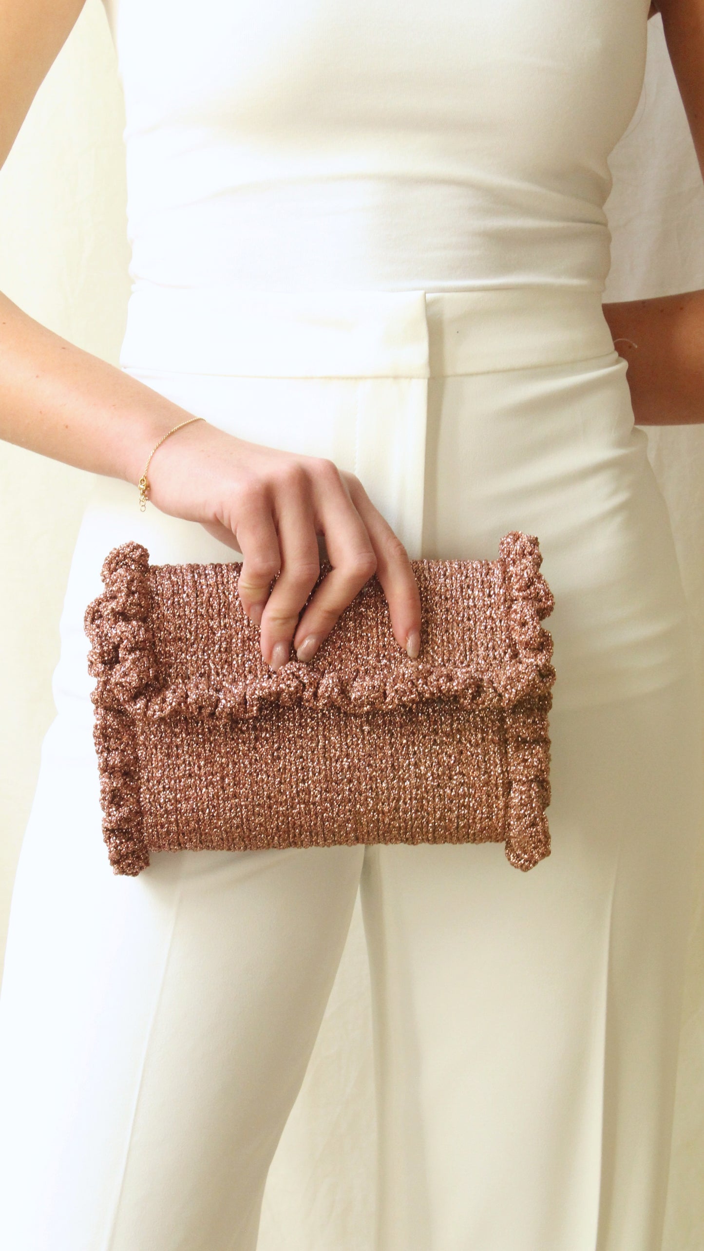 MINI VENEZIA CLUTCH PERLA