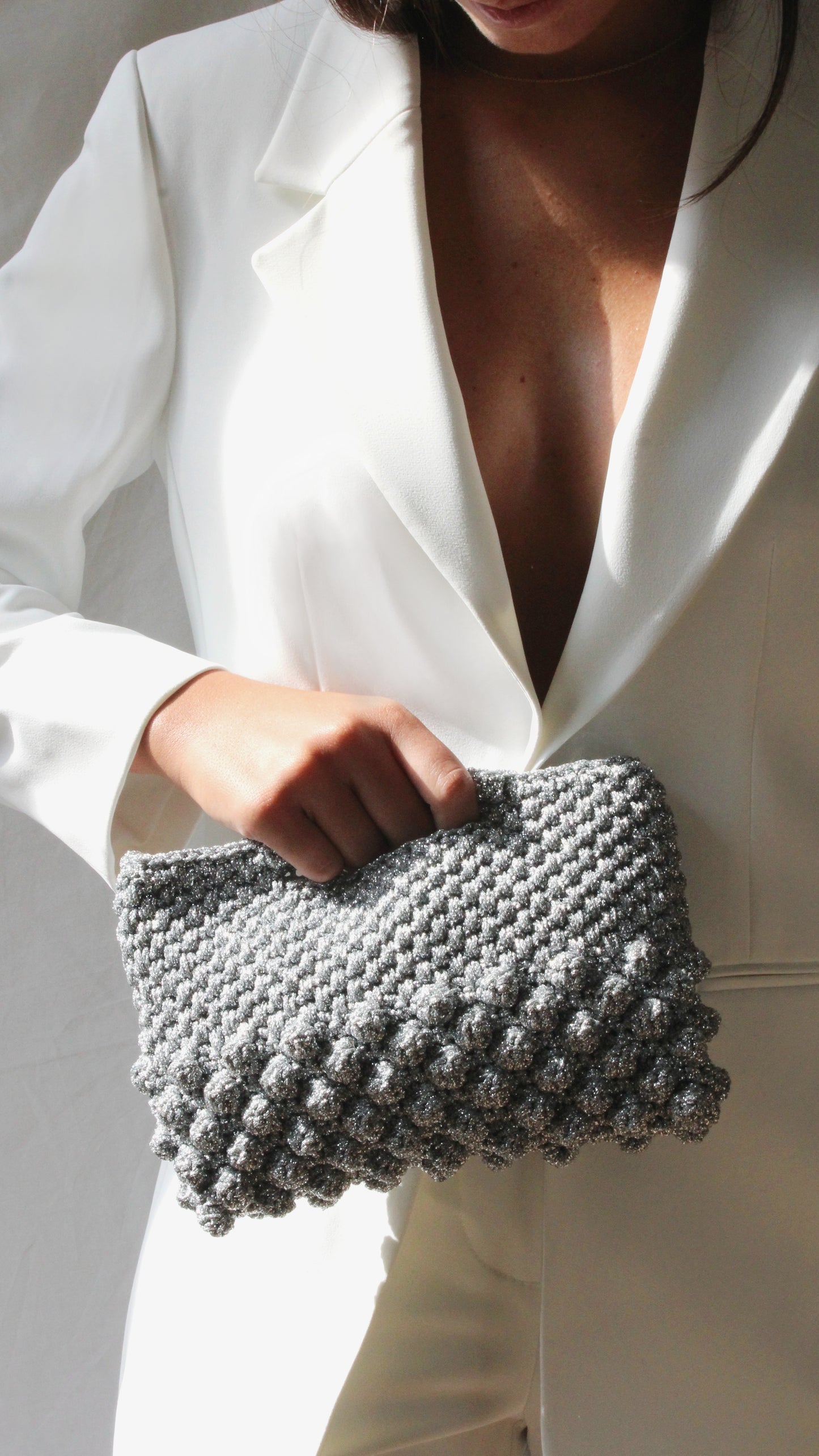 GENOVA BAG ARGENTO