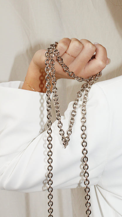MILANO CLUTCH   ARGENTO