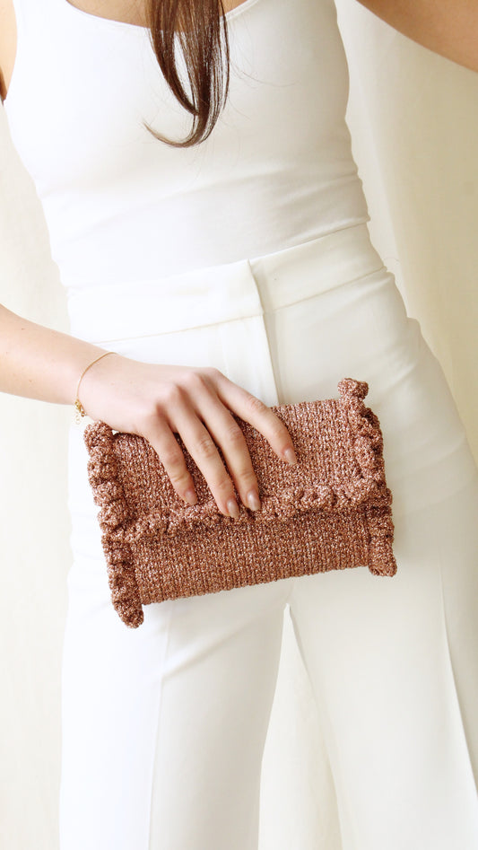 MINI VENEZIA CLUTCH  PERLA