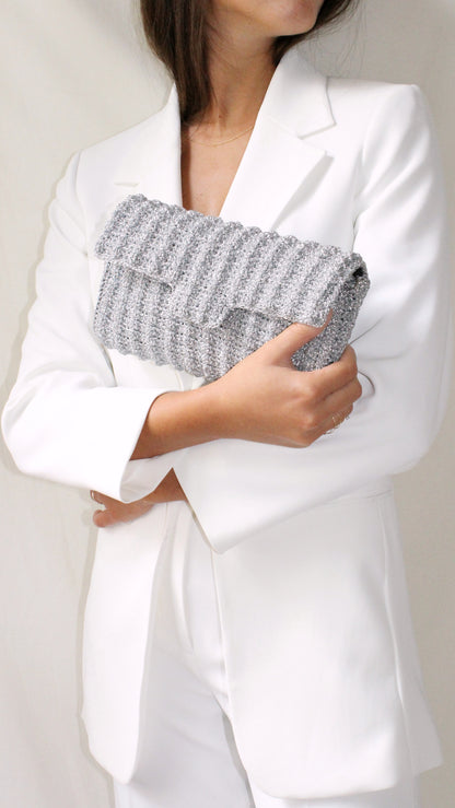 MILANO CLUTCH   ARGENTO
